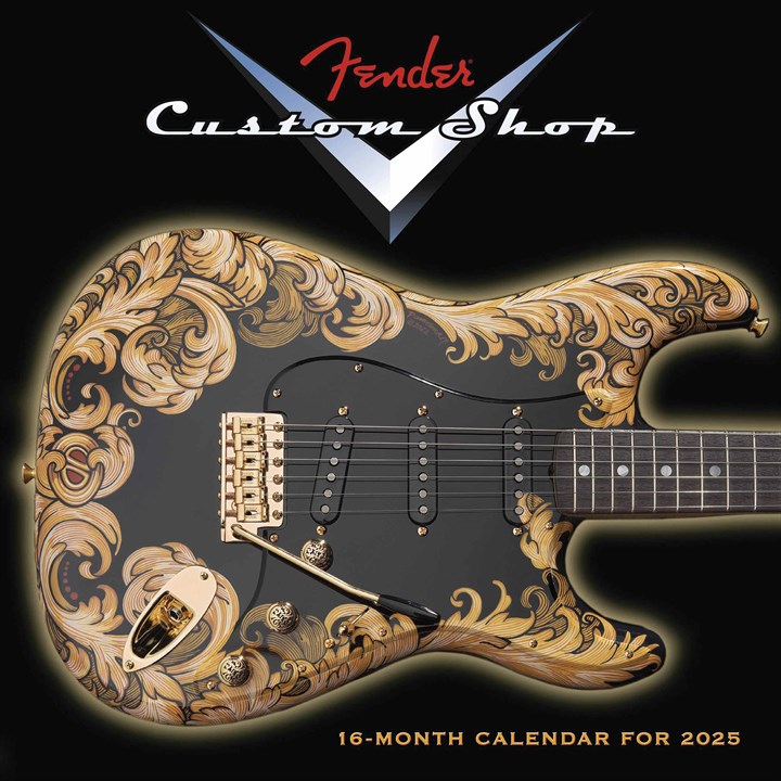 Fender Custom Shop, Guitar Calendar 2025