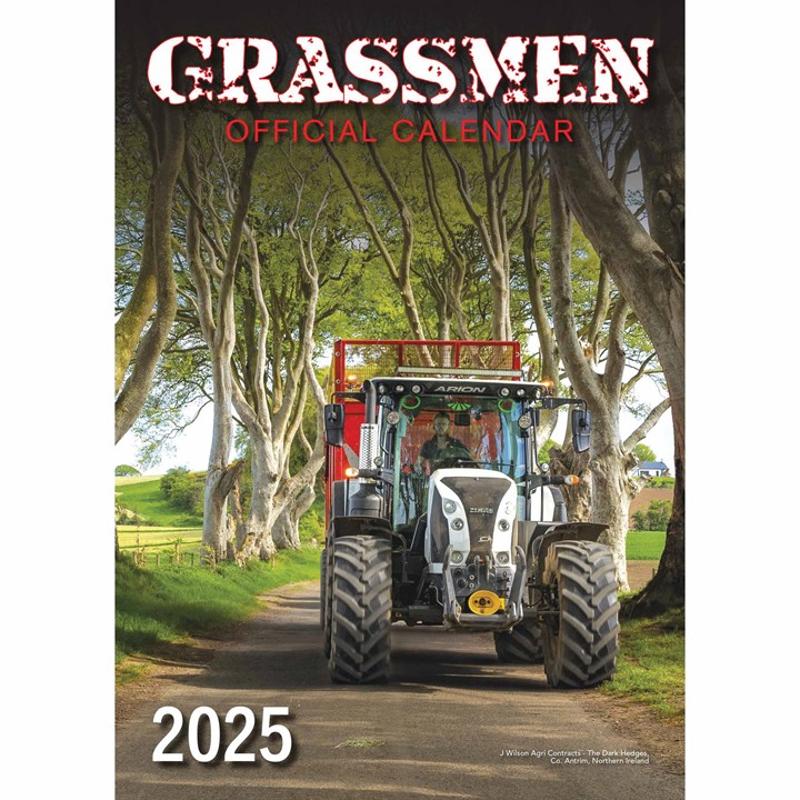 Grassmen A3 Calendar 2025