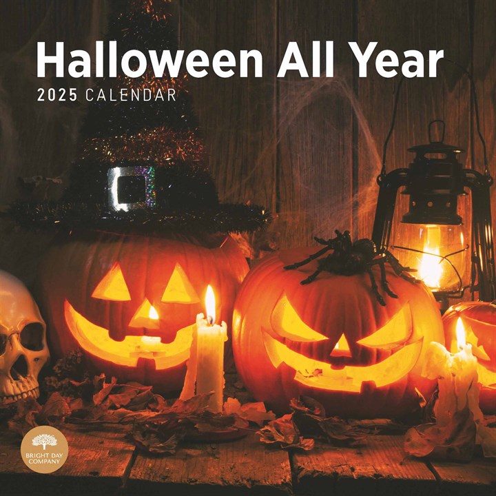 Halloween All Year Calendar 2025