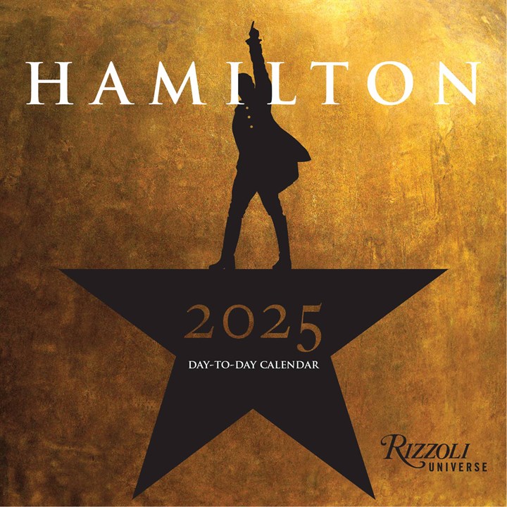 Hamilton Desk Calendar 2025