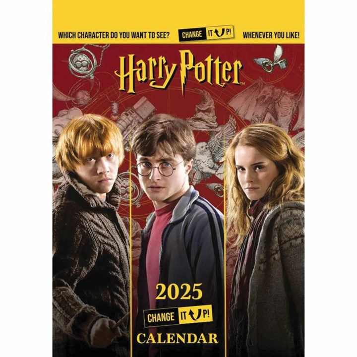 Harry Potter, Change It Up A3 Calendar 2025