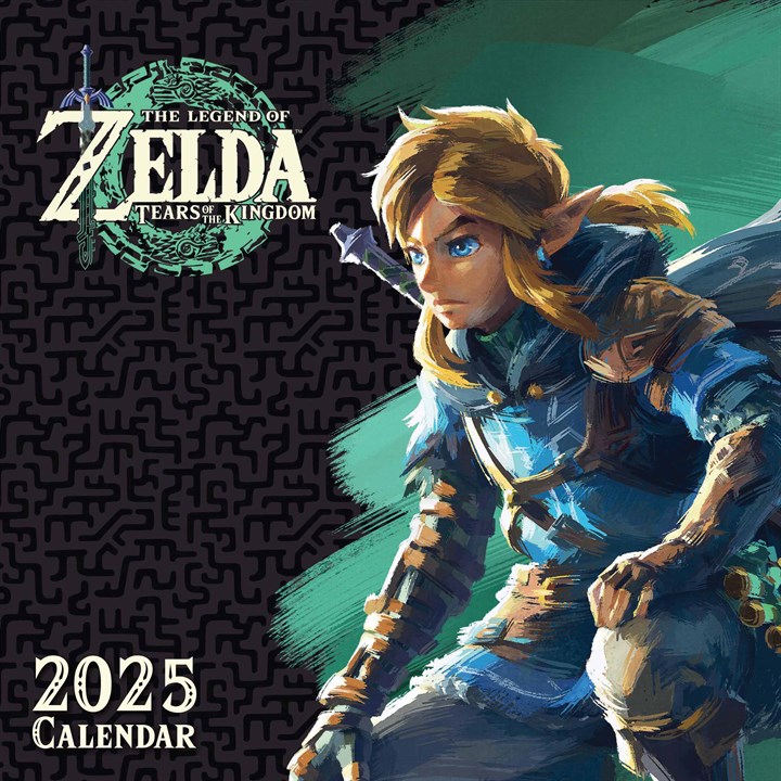 Nintendo, The Legend Of Zelda Tears of the Kingdom Calendar 2025