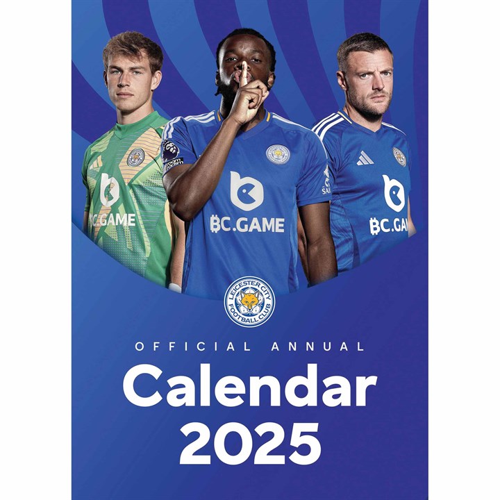 Leicester City FC A3 Calendar 2025