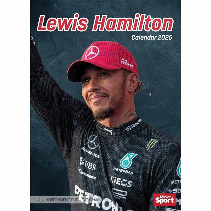 Lewis Hamilton A3 Calendar 2025