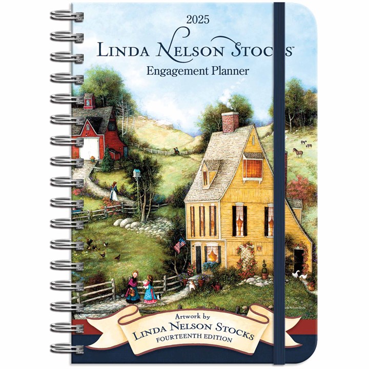 Linda Nelson Stocks A5 Diary 2025