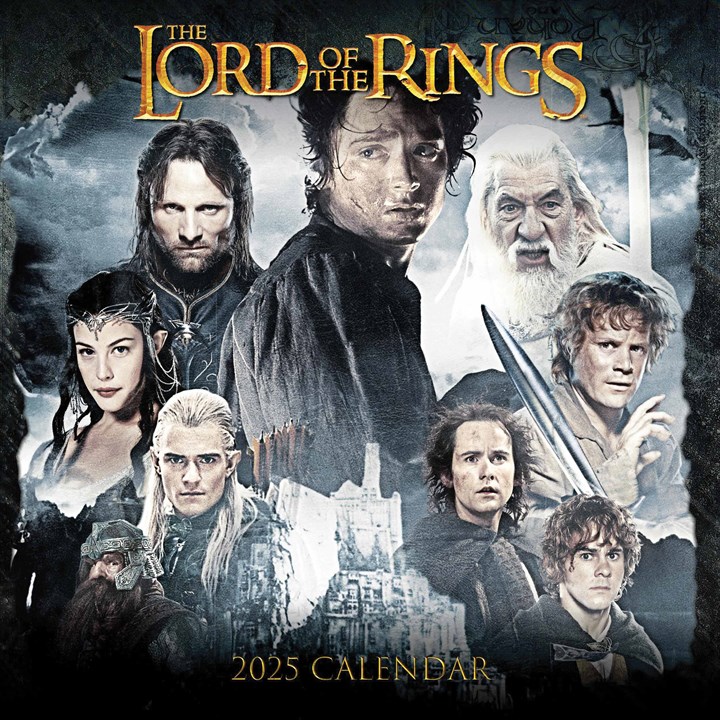 The Lord Of The Rings Calendar 2025