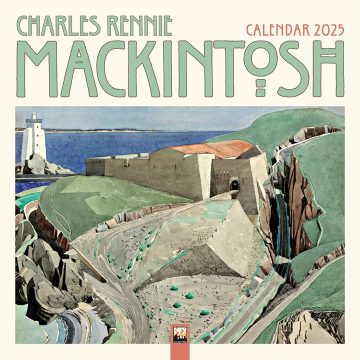 Charles Rennie Mackintosh Calendar 2025