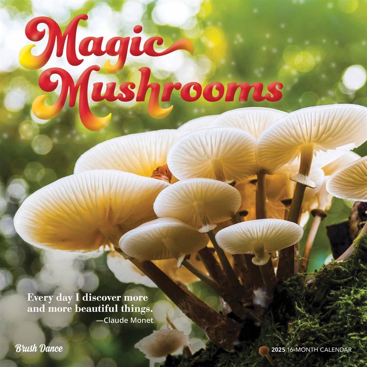 Magic Mushrooms Calendar 2025