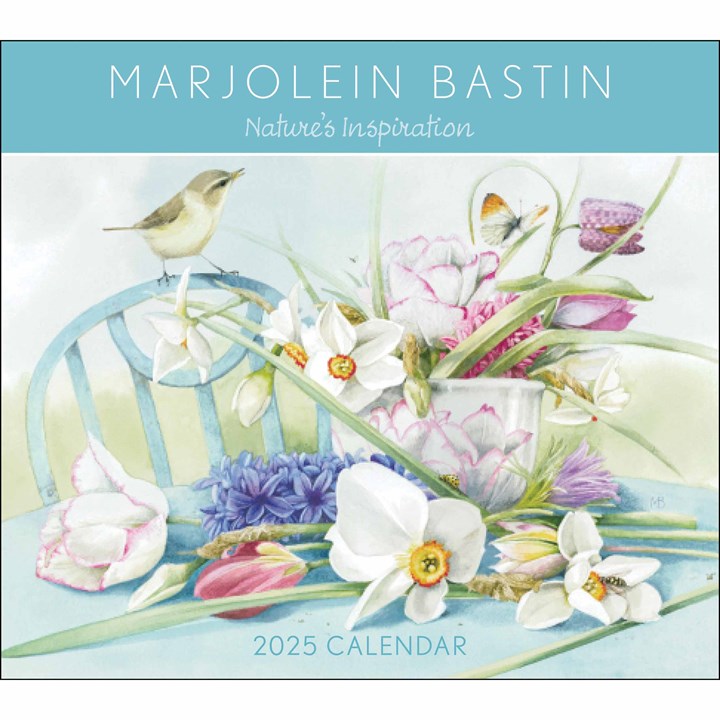 Marjolein Bastin, Butterflies and Blooms Deluxe Calendar 2025