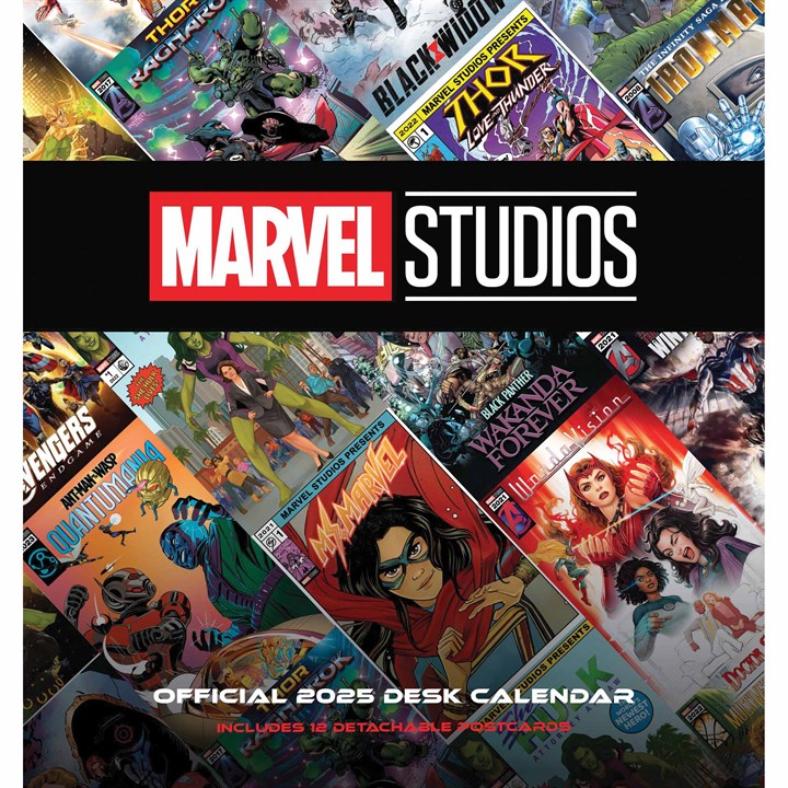 Disney, Marvel Studios Infinity Saga Desk Calendar  2025