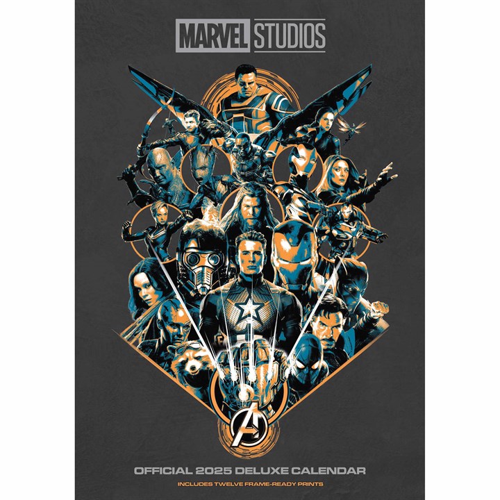 Disney, Marvel Studios Collector's Edition A3 Calendar 2025