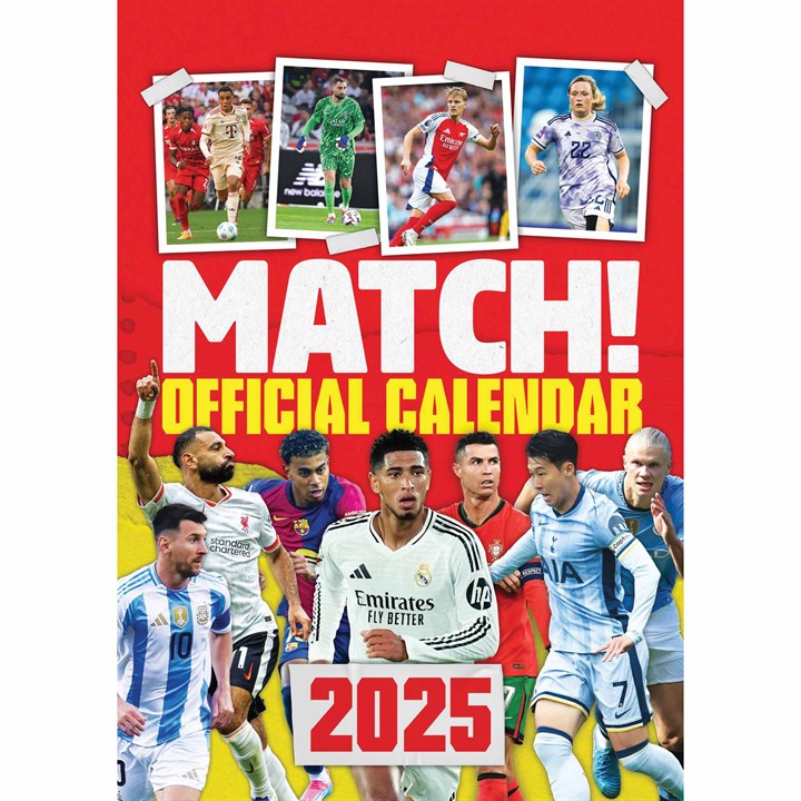 Match! Magazine A3 Calendar 2025