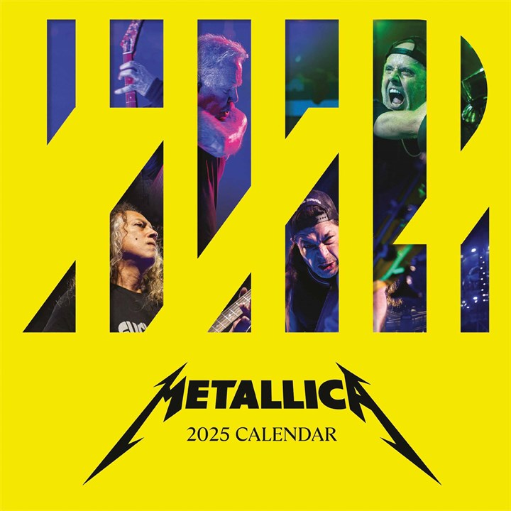 Metallica Official Calendar 2025