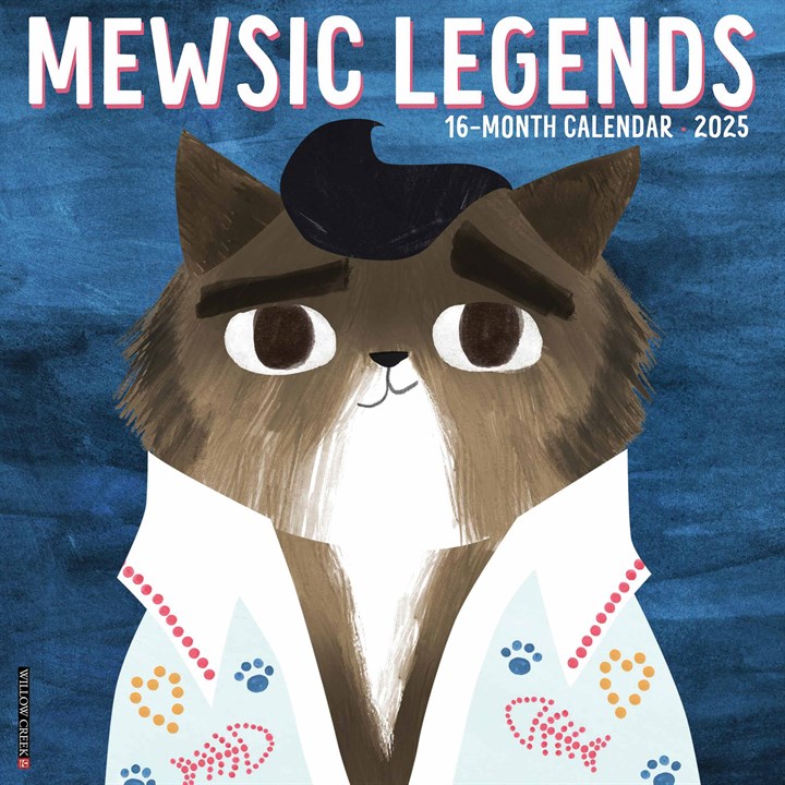 Mewsic Legends Calendar 2025