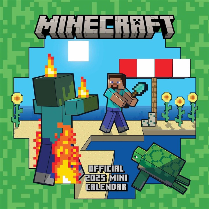 Minecraft Mini Calendar 2025