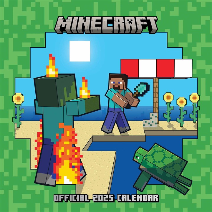 Minecraft Calendar 2025