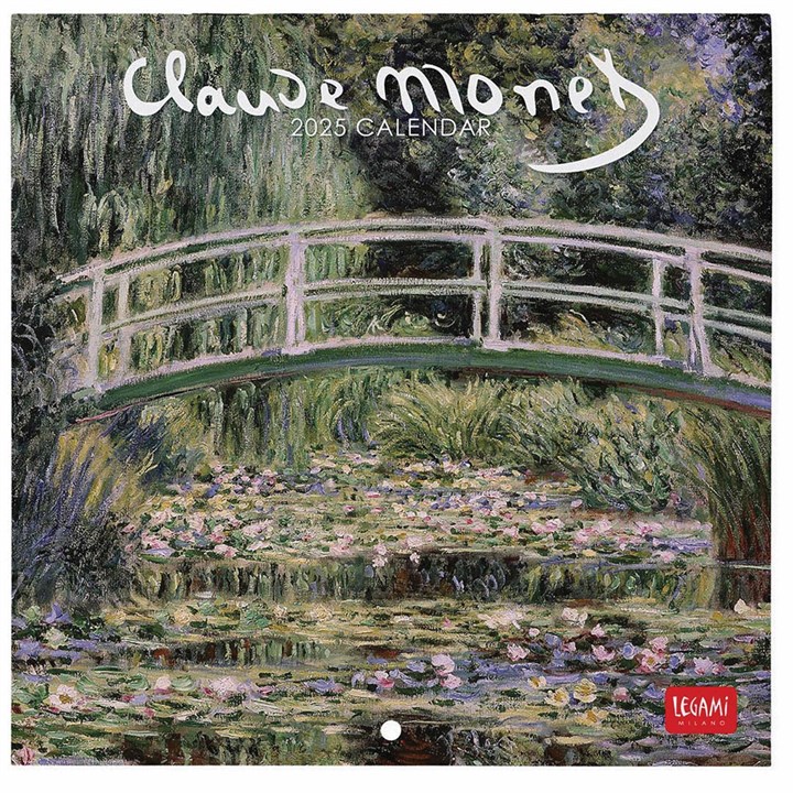 Claude Monet Mini Calendar 2025