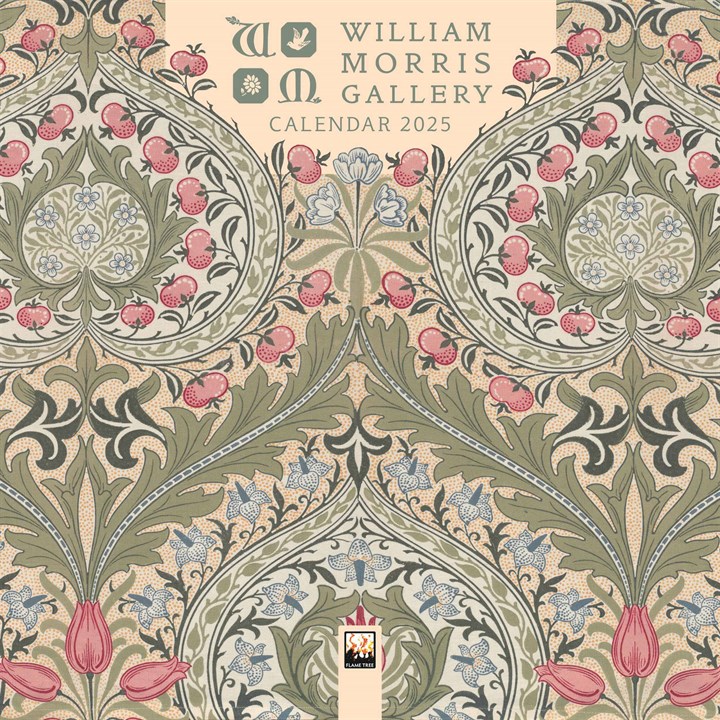 William Morris Mini Calendar 2025