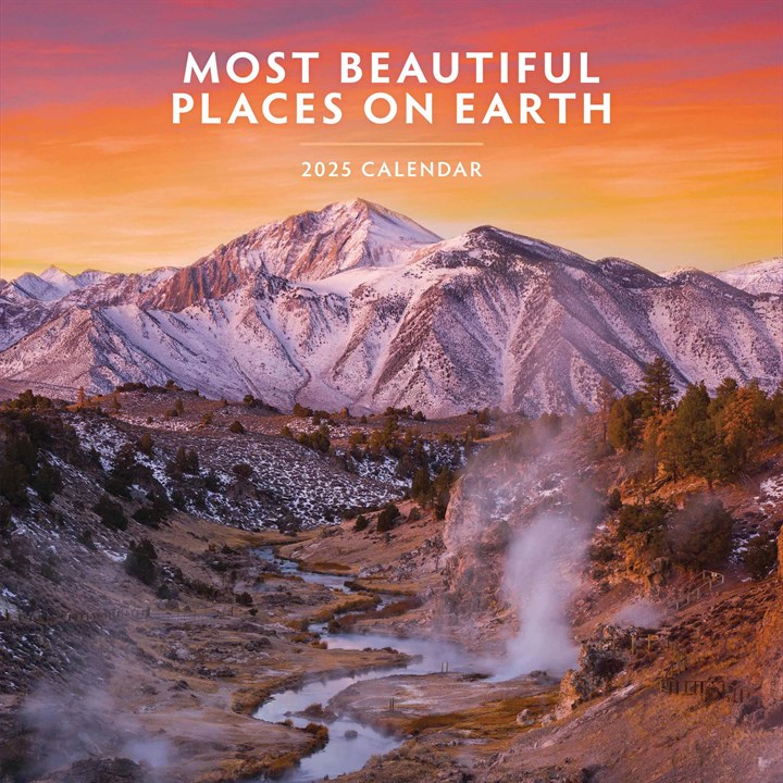 Most Beautiful Places On Earth Calendar 2025