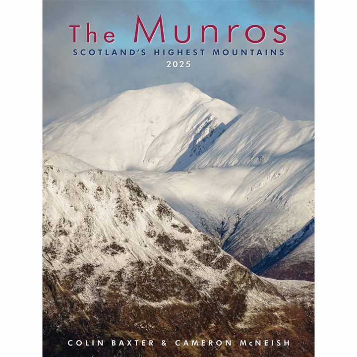 Colin Baxter, The Munros A3 Deluxe Calendar 2025