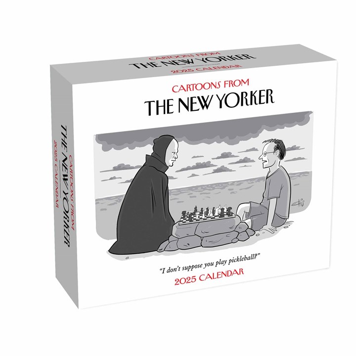 New Yorker Desk Calendar 2025