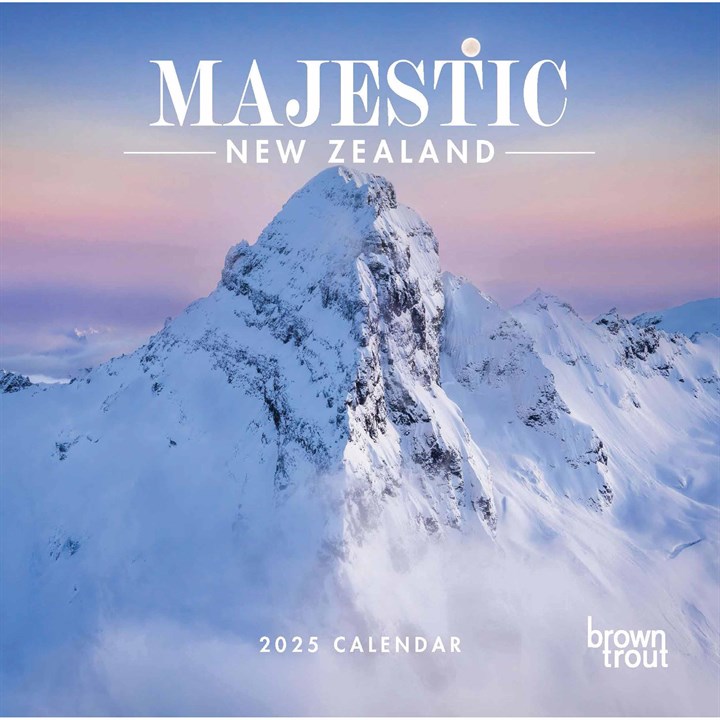 Majestic New Zealand Calendar 2025