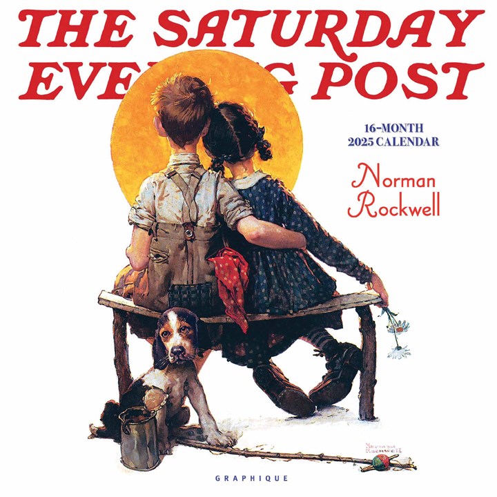 Norman Rockwell, The Saturday Evening Post Calendar 2025