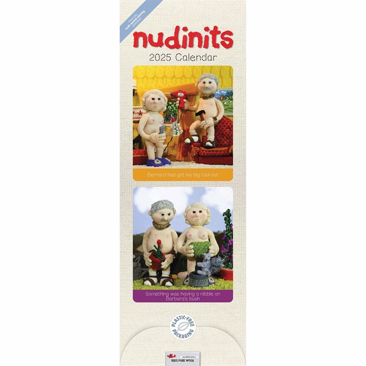 Nudinits Slim Calendar 2025