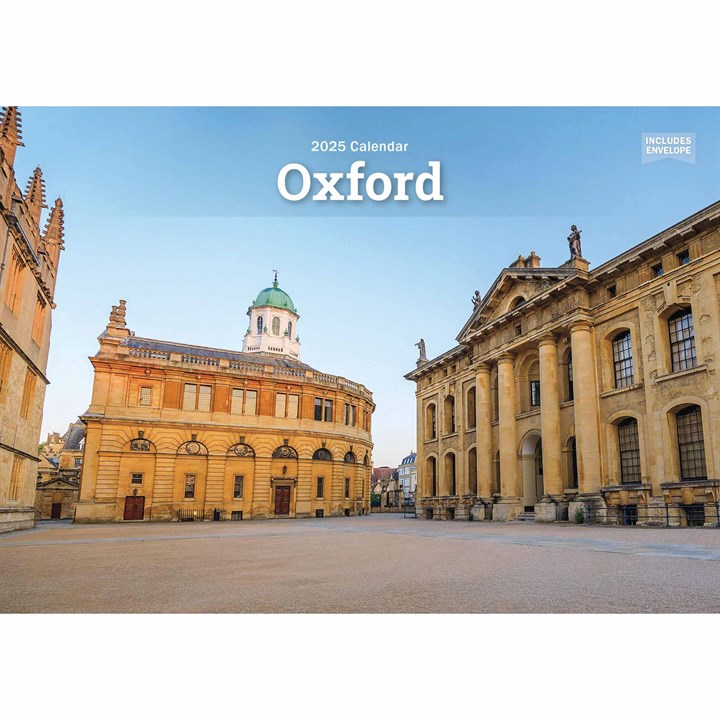 Oxford A5 Calendar 2025