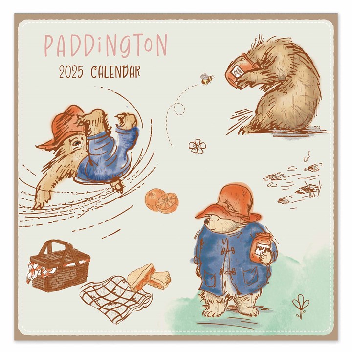 Paddington Bear Classic Calendar 2025