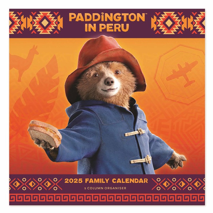 Paddington In Peru Family Planner 2025