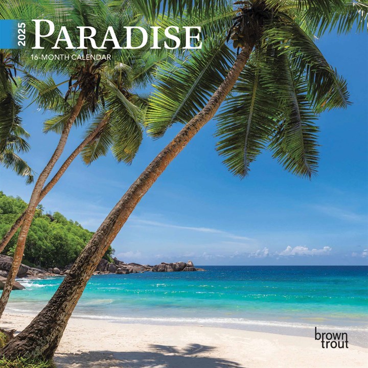 Paradise Mini Calendar 2025