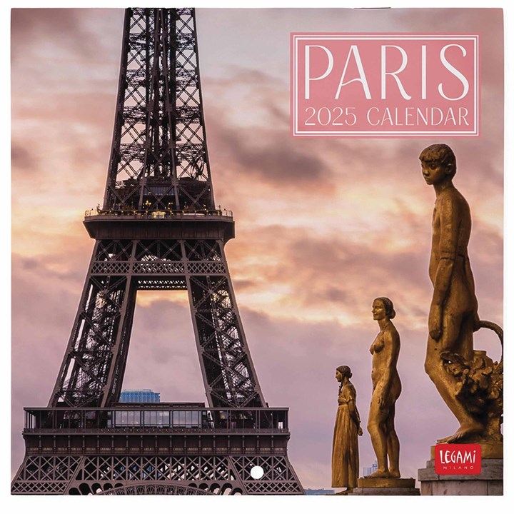 Paris Mini Calendar 2025