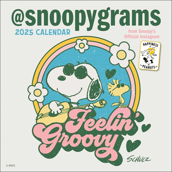 Peanuts, Snoopygrams Mini Calendar 2025