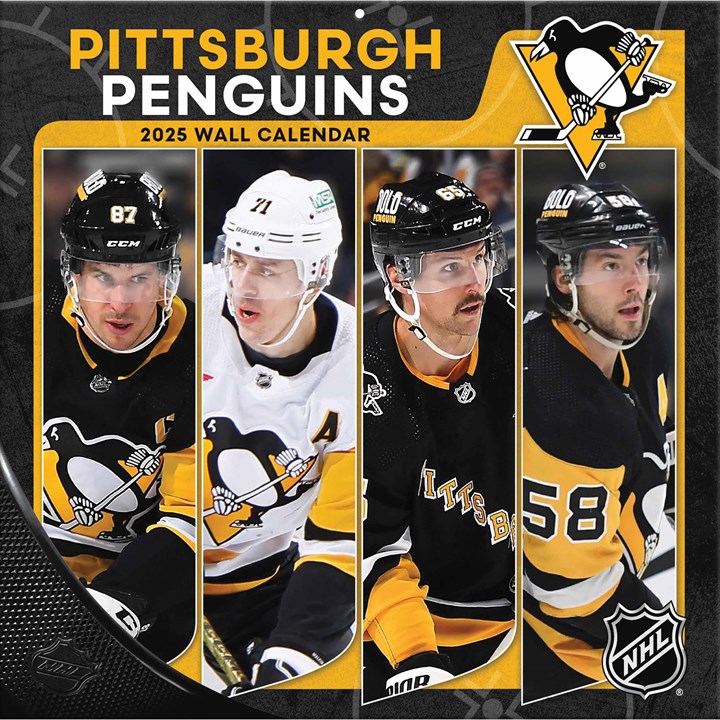 Pittsburgh Penguins Calendar 2025