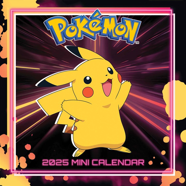 Pokemon Mini Calendar 2025