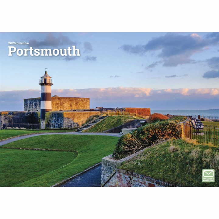 Portsmouth A4 Calendar 2025