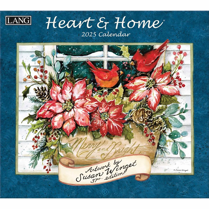 Susan Winget, Heart & Home Deluxe Calendar 2025