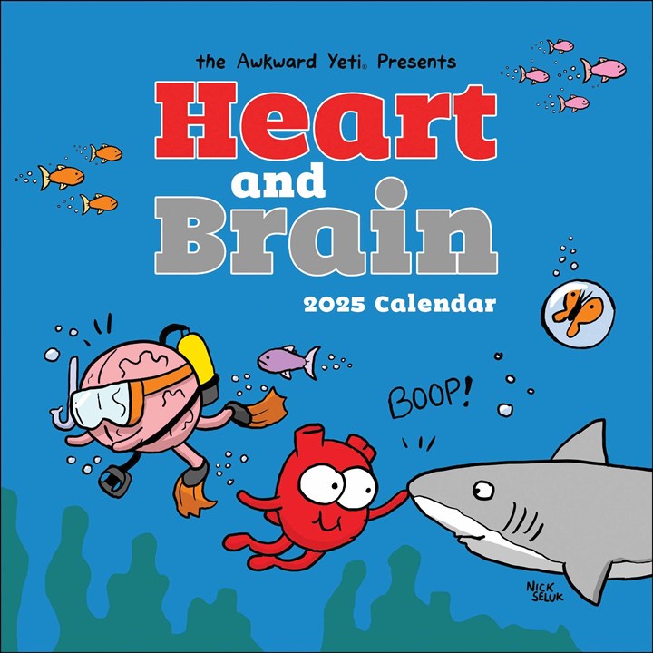 Heart And Brain Calendar 2025