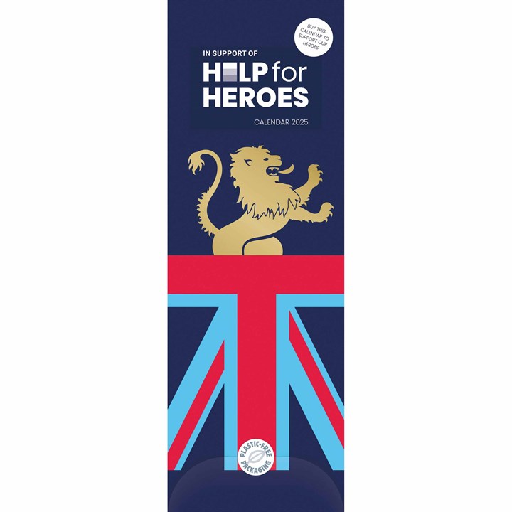 Help for Heroes Slim Calendar 2025