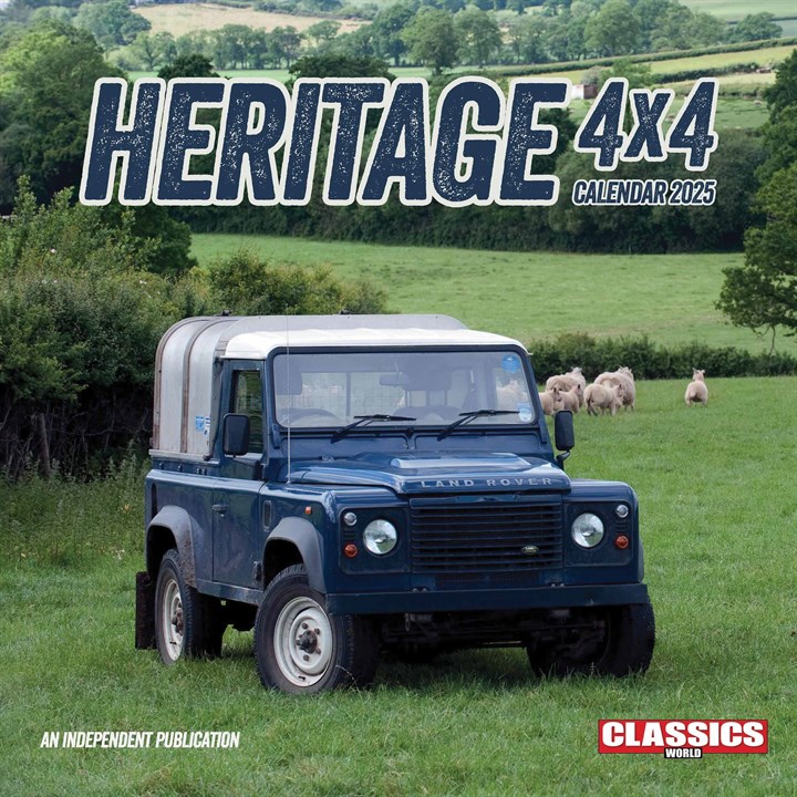 Heritage 4x4 Landrover Calendar 2025