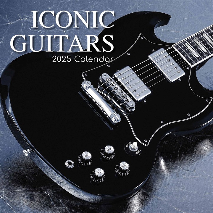 Iconic Guitars Calendar 2025