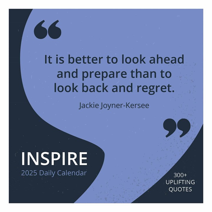 Inspire Desk Calendar 2025