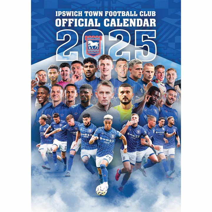 Ipswich Town FC A3 Calendar 2025