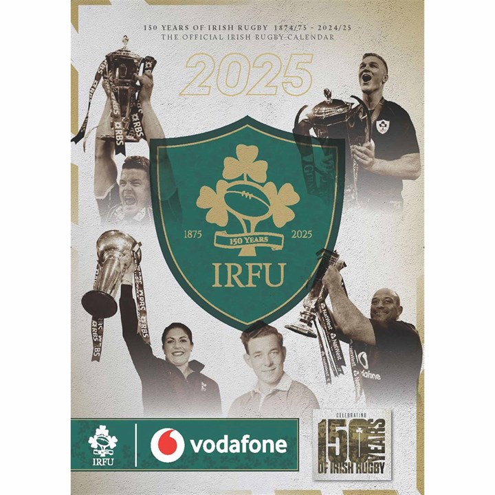 Irish RFU A3 Calendar 2025