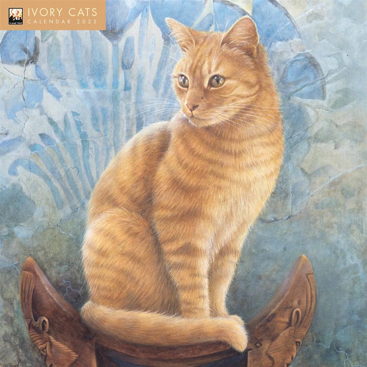 Ivory Cats Calendar 2025