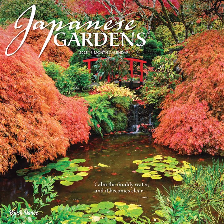 Japanese Gardens Calendar 2025