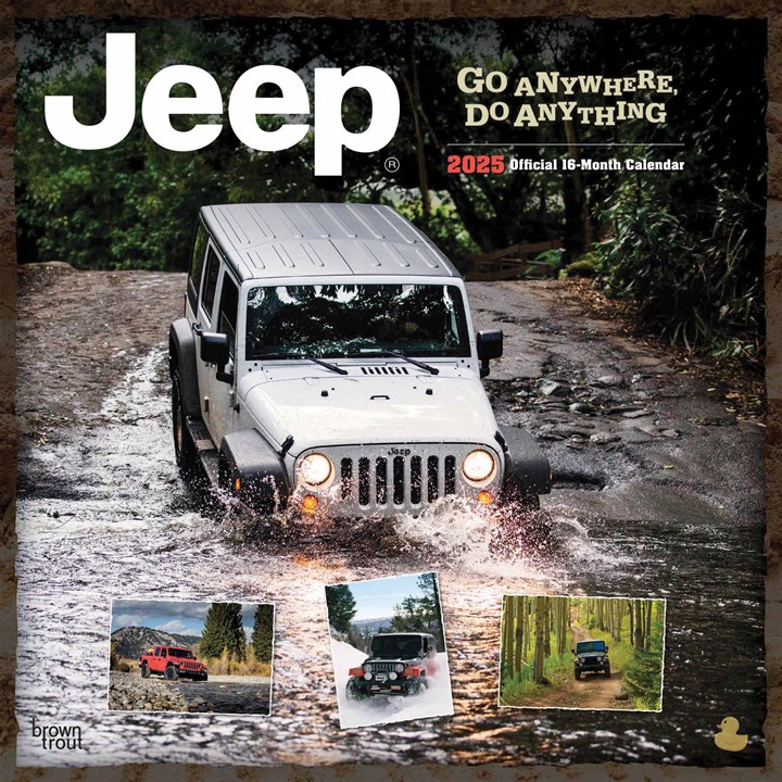 Jeep Calendar 2025