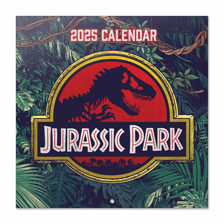 Jurassic Park Calendar 2025