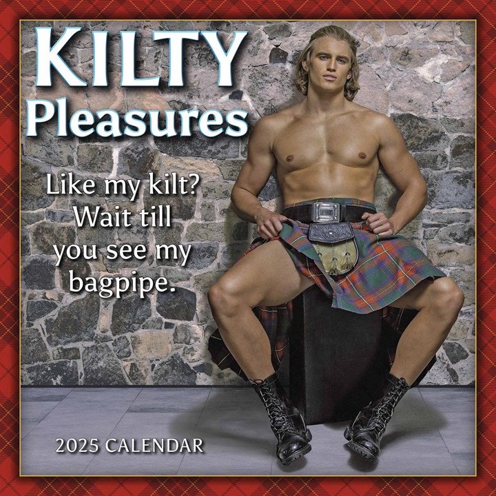 Kilty Pleasures Mini Calendar 2025